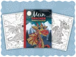 Mein Drachen Mandala Malbuch