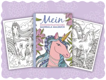 Mein einhorntastisches Mandala Malbuch