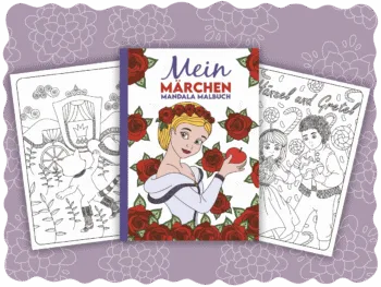 Mein Märchen Mandala Malbuch