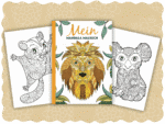Mein Mandala Malbuch