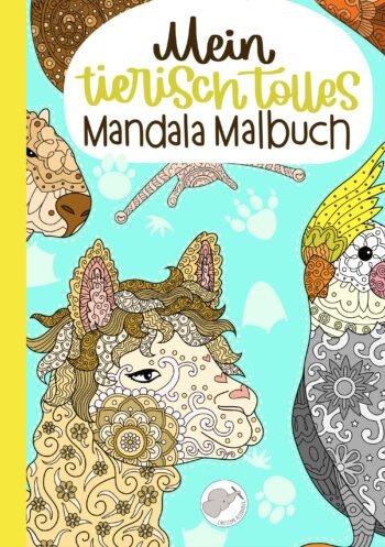 Tier-Mandala Malbuch Cover