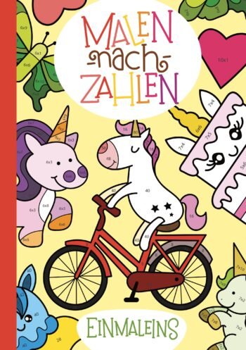 Malen nach Zahlen Einmaleins Buch