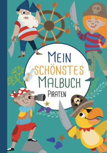 Piraten-Malbuch für Kinder