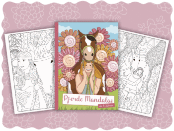 Pferde Mandalas