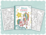 Mein Pony Mandala Malbuch