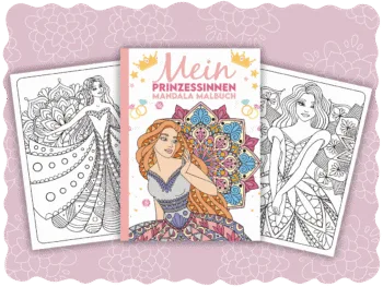 Mein Prinzessinnen Mandala Malbuch