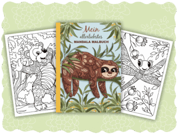 Mein allerliebstes Mandala Malbuch