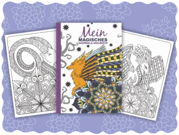 Mein magisches Mandala Malbuch