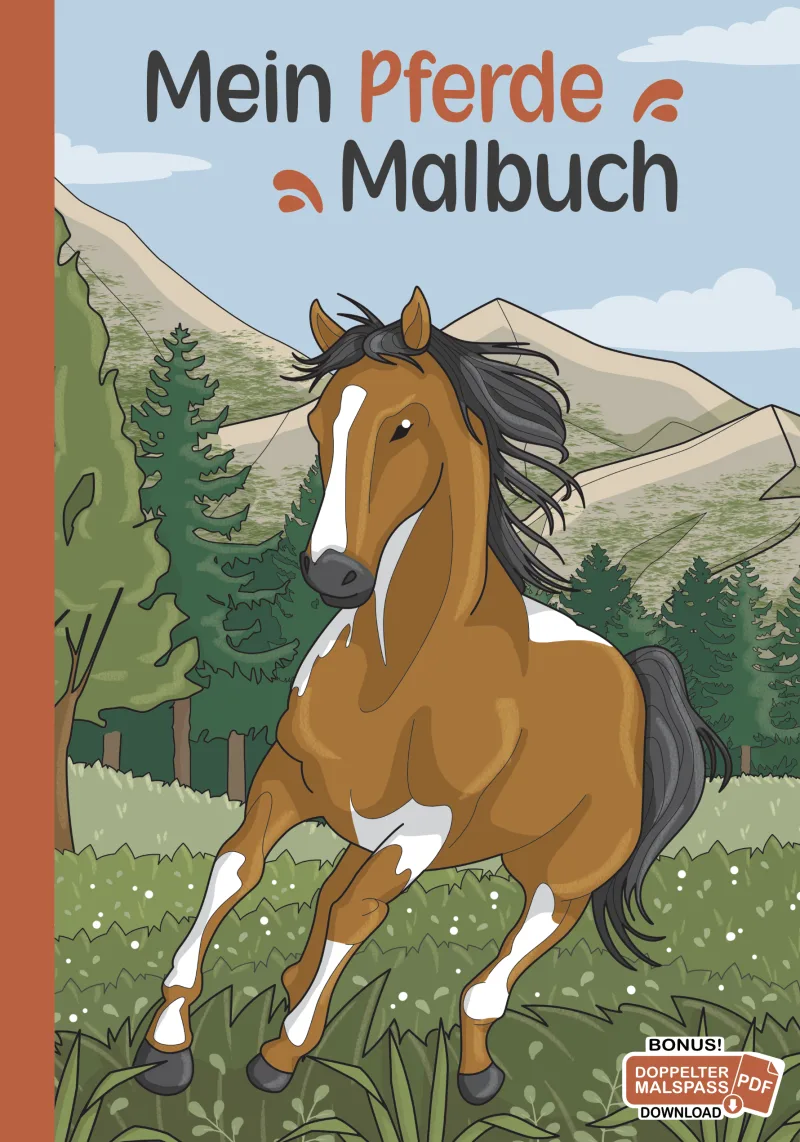 Mein Pferde Malbuch