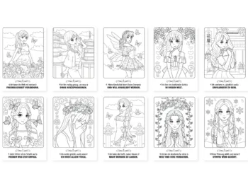 Manga Malbuch