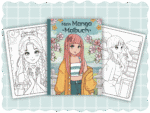 Mein Manga Malbuch