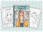 Mein Manga Malbuch