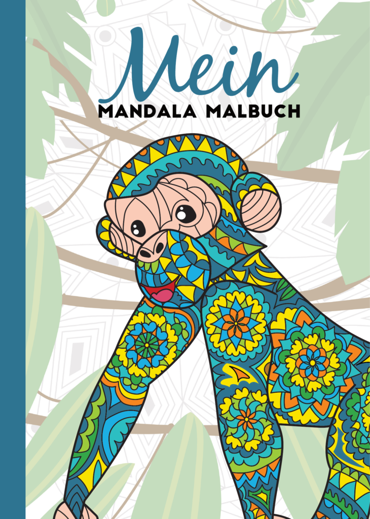 Mein Mandala Malbuch: 50 tierisch tolle Tier-Mandalas für Kinder ab 8 Jahren zum Ausmalen und Entspannen.