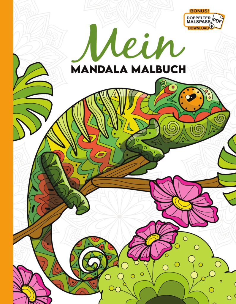Mein Mandala Malbuch: 50 tierisch tolle Tier-Mandalas für Kinder ab 8 Jahren zum Ausmalen und Entspannen.