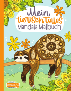 Mein tierisch tolles Mandala Malbuch