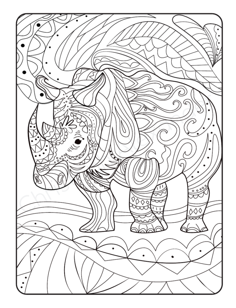 Mein tierisch tolles Mandala Malbuch: 55 wunderschöne und einzigartige Tier - Mandalas für Kinder ab 10 Jahren zum Ausmalen und Entspannen.