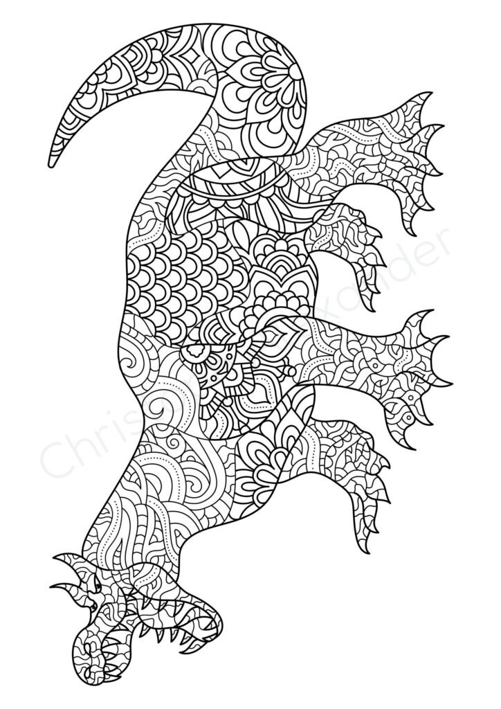 Mein Monster Mandala Malbuch: 50 tolle Monster-Mandalas für Kinder zum Ausmalen und Entspannen.