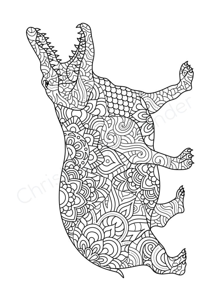 Mein Monster Mandala Malbuch: 50 tolle Monster-Mandalas für Kinder zum Ausmalen und Entspannen.
