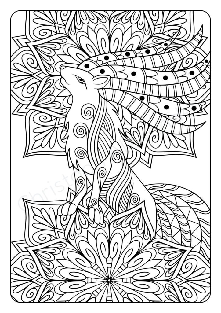 Mein magisches Mandala Malbuch: Das Mandala Malbuch mit 50 magischen Tier-Mandalas zum Ausmalen und Entspannen für Kinder ab 8+ Jahren