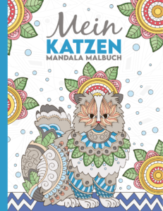 Mein Katzen Mandala Malbuch