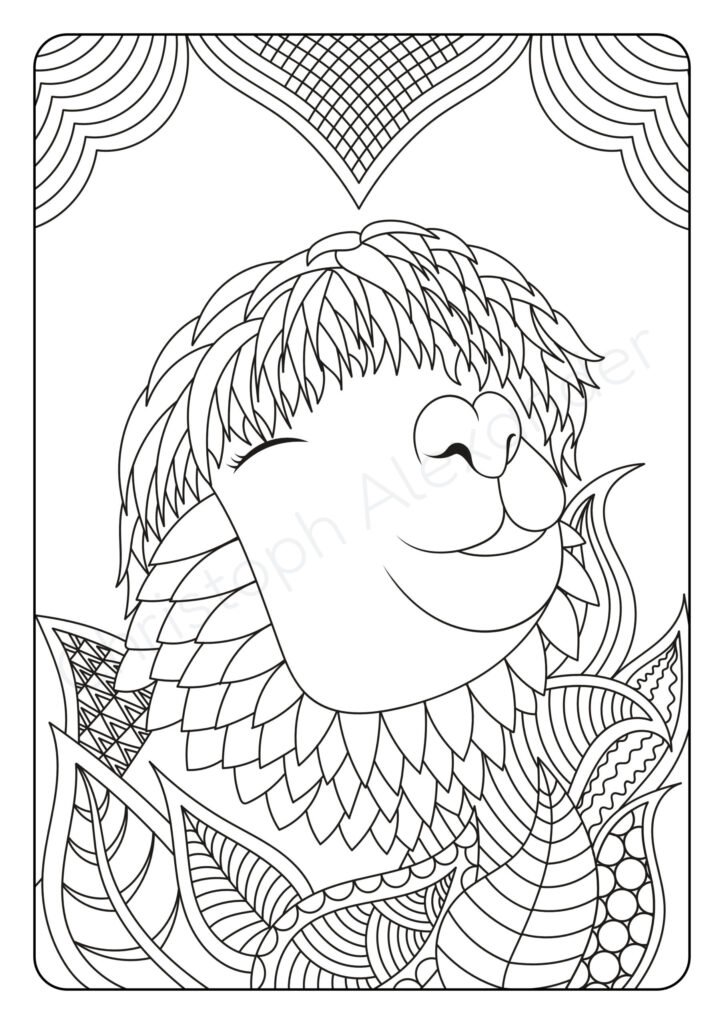 Mein lamapakatastisches Mandala Malbuch: 50 anspruchsvolle Lama und Alpaka Mandalas für Kinder zum Ausmalen und Entspannen.