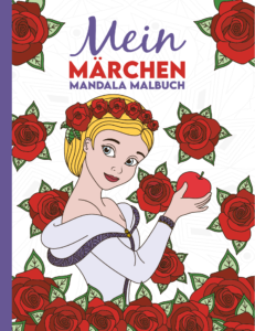 Mein Märchen Mandala Malbuch: 50 wunderschöne Märchen-Mandalas für Kinder ab 8 Jahren zum Ausmalen und Entspannen.