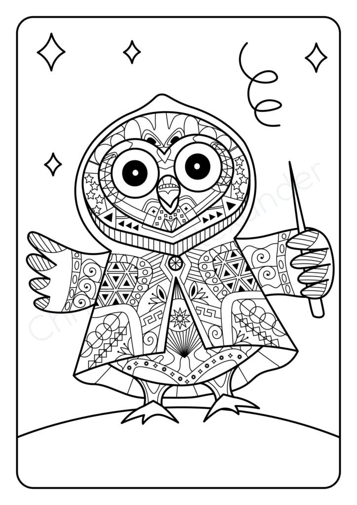 Mein eultastisches Mandala Malbuch: 50 liebevoll gestaltete Eulen-Mandalas für Kinder ab 8 Jahren zum Ausmalen und Entspannen.