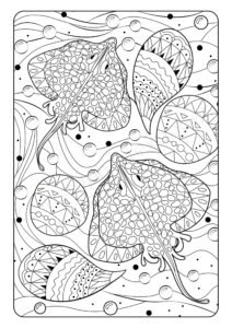Tier-Mandala Ausmalbild