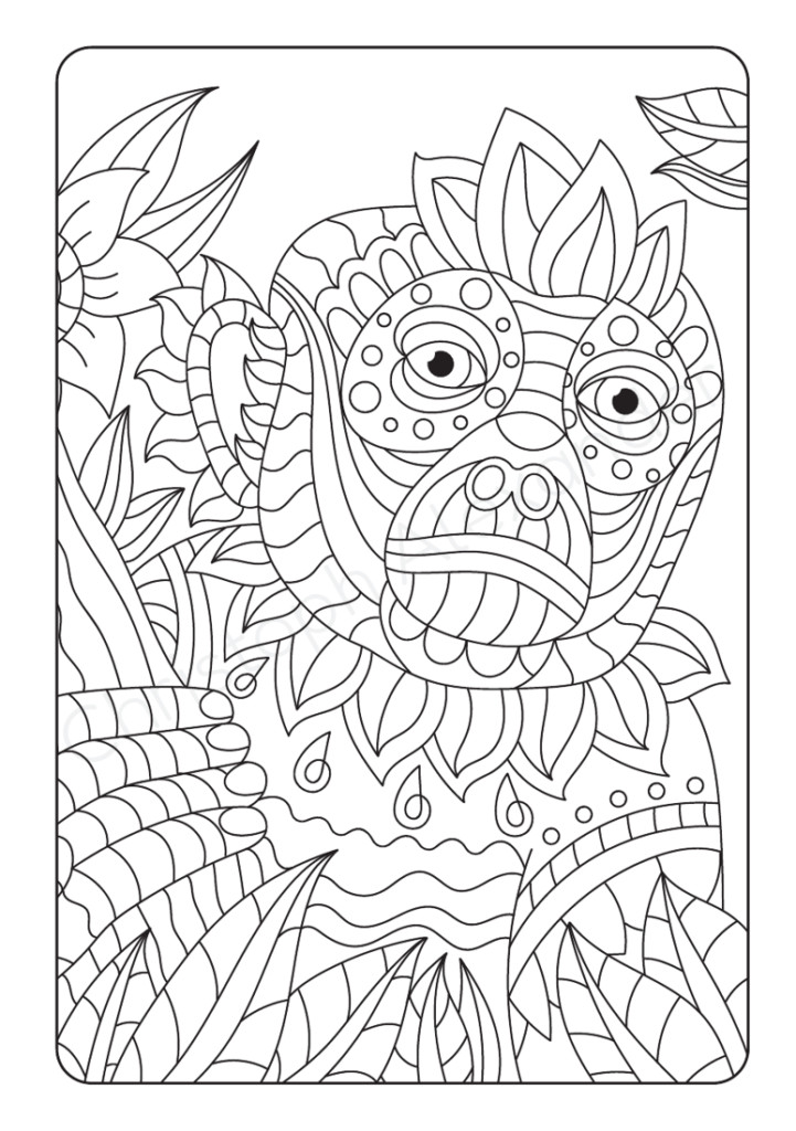 Tierwelten: 50 einzigartige Mandala-Tiere in der Wildnis. Ein Mandala-Malbuch für Kinder ab 8 Jahren und älter zum Ausmalen und Entspannen.