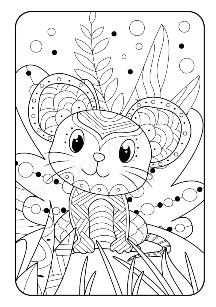 Mein Mandala Malbuch: 50 tierisch tolle Tier-Mandalas für Kinder ab 8 Jahren zum Ausmalen und Entspannen.