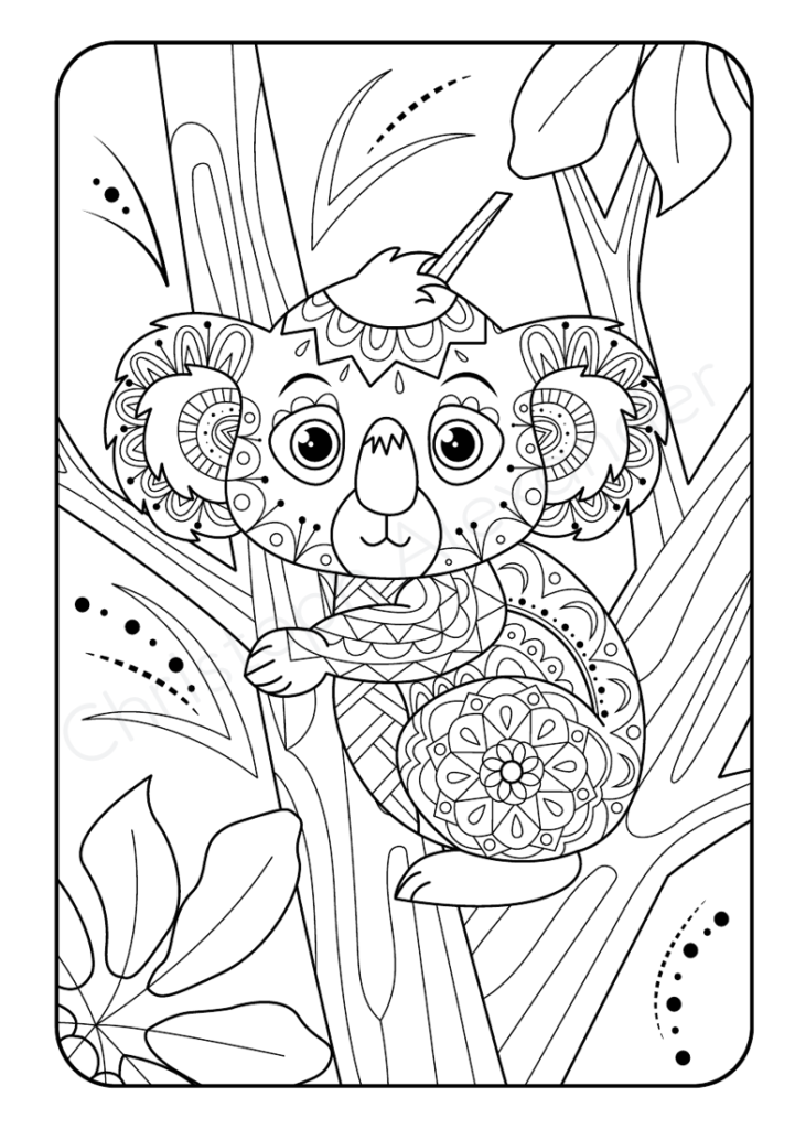 Mein Mandala Malbuch: 50 tierisch tolle Tiermandalas für Kinder ab 10+ Jahren zum Ausmalen und als Kopiervorlage für PädagogInnen.