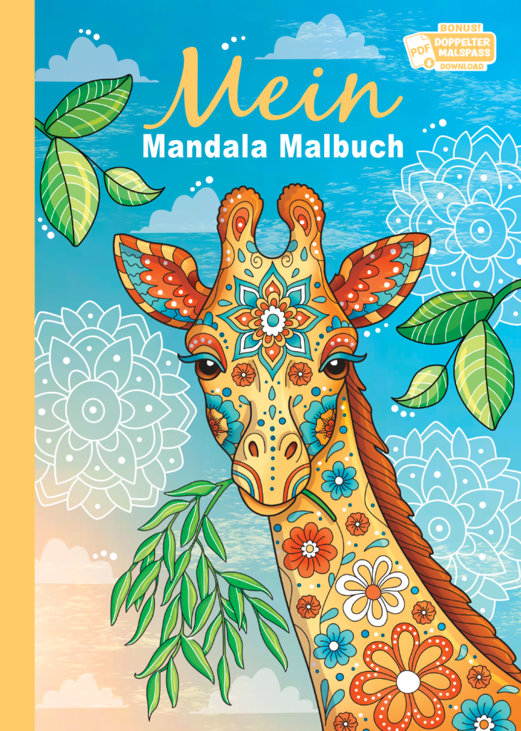 Mein Mandala Malbuch: 55 tierisch tolle Tiermandalas für Kinder ab 10+ Jahren zum Ausmalen und als Kopiervorlage für PädagogInnen.