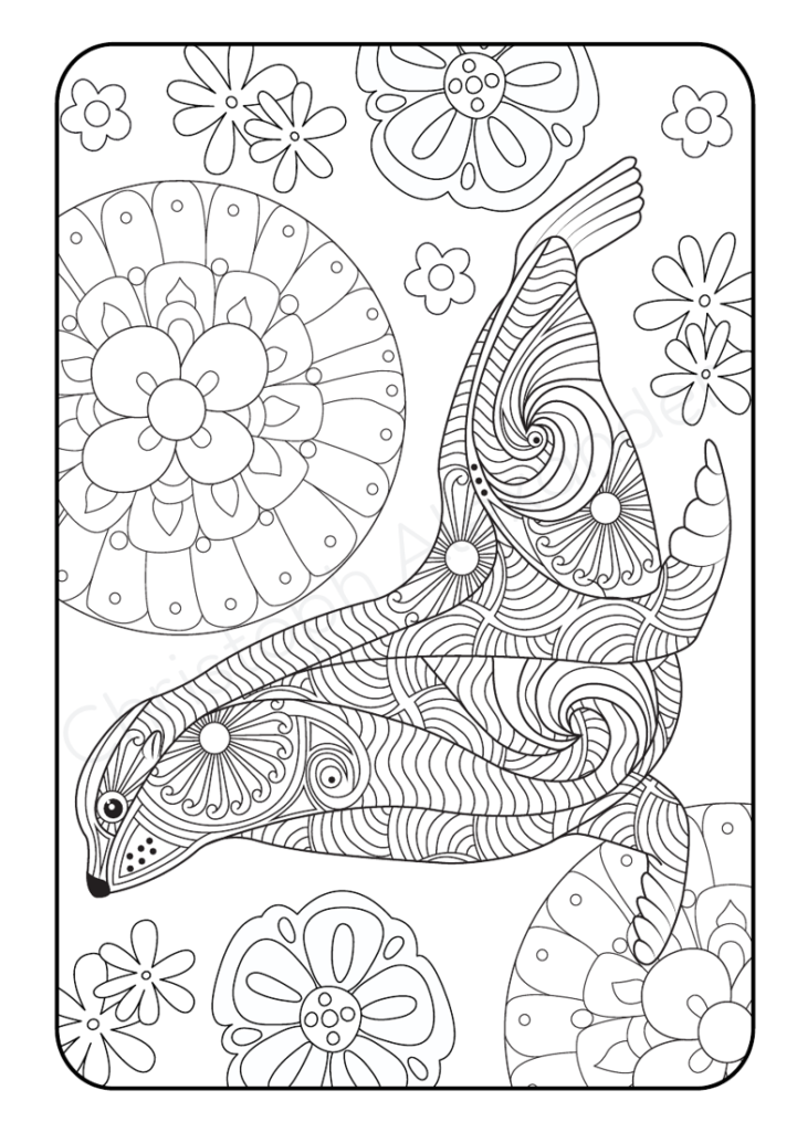 Mein Mandala Malbuch: Der tierische Ausmalspaß – 50 Tier-Mandalas, die Kinder lieben werden!