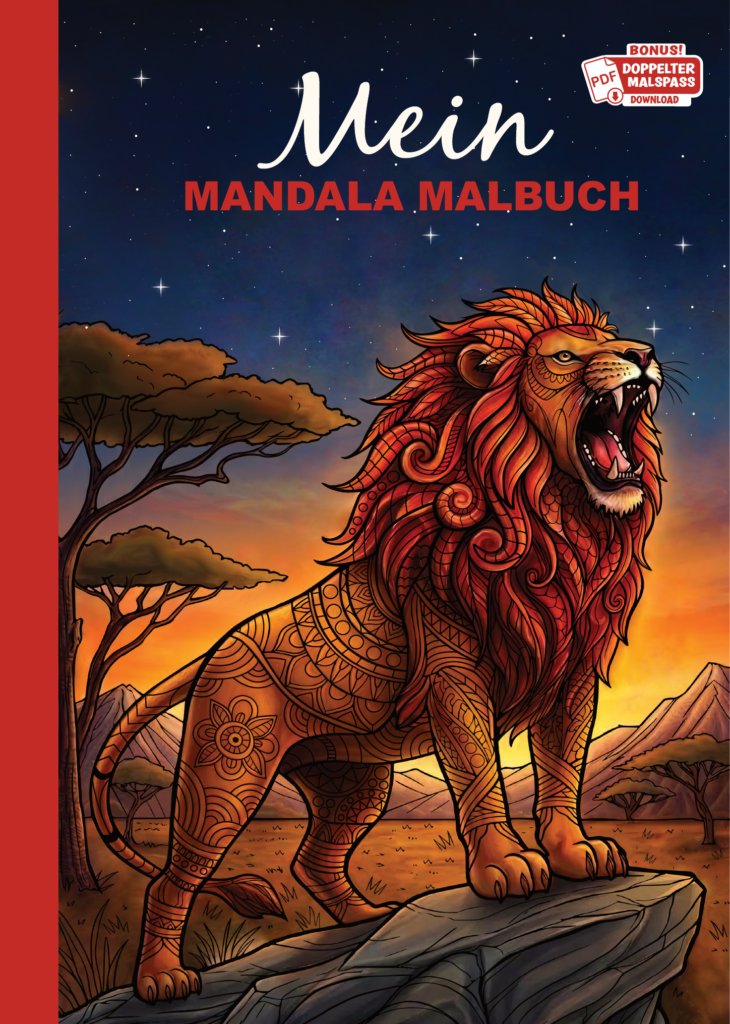 Mein Mandala Malbuch: 55 tierisch tolle Tiermandalas für Kinder ab 10+ Jahren zum Ausmalen und als Kopiervorlage für PädagogInnen.