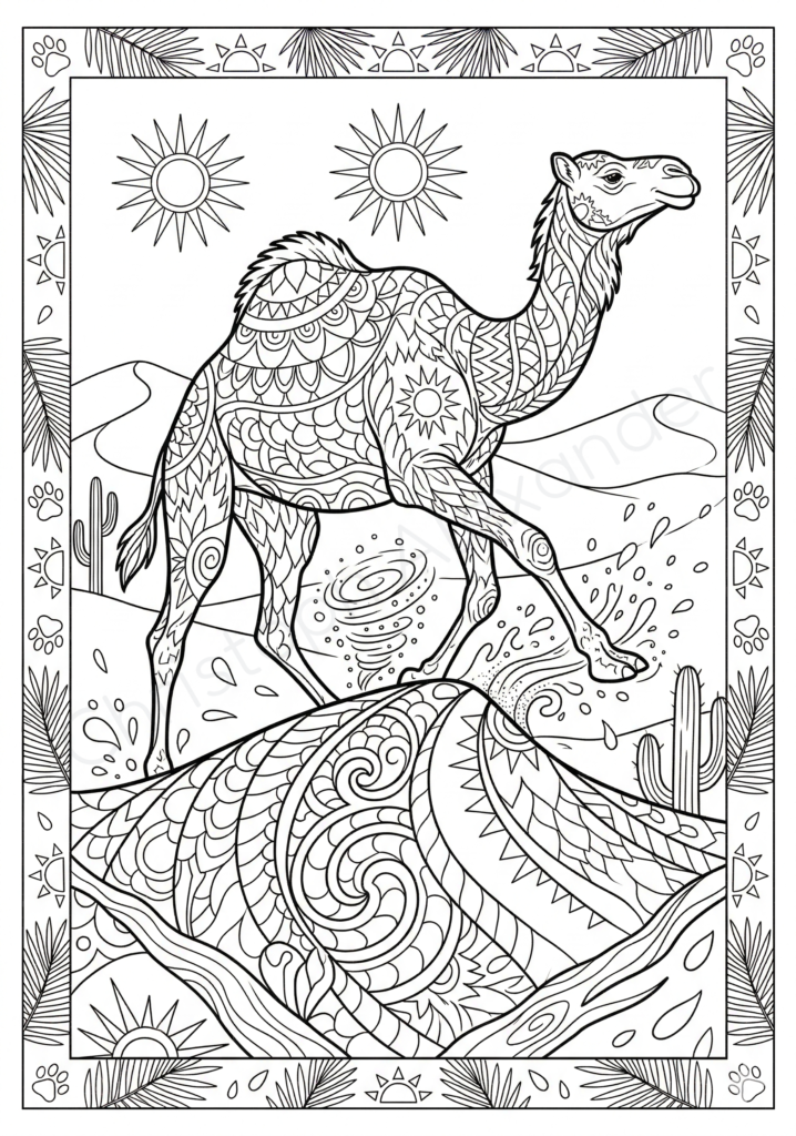 Mein Mandala Malbuch: 55 tierisch tolle Tiermandalas für Kinder ab 10+ Jahren zum Ausmalen und als Kopiervorlage für PädagogInnen.