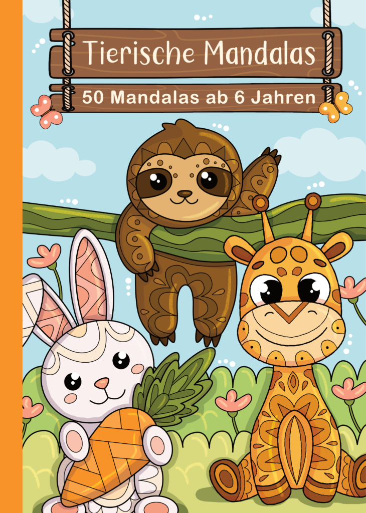 Tierische Mandalas: 50 liebevoll von Illustrator:innen erstellte Tier-Mandalas – inklusive Bonus-PDF zum Nachdrucken deiner Lieblingsmotive