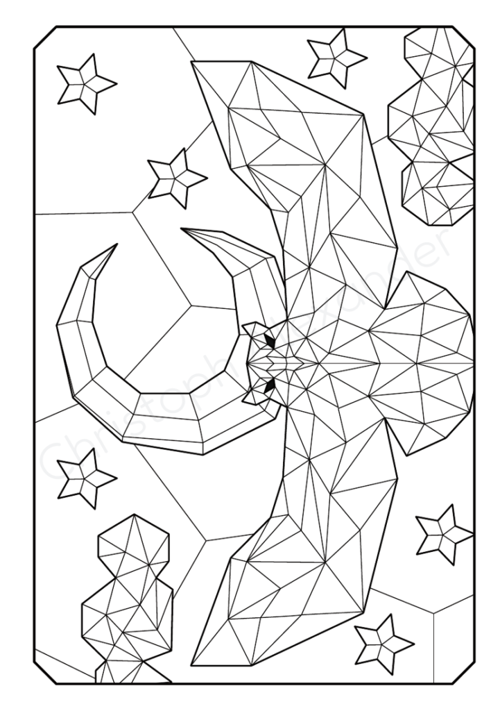 Polygone Magie: Das etwas andere Malbuch mit 50 tollen polygonen Tieren für Kinder ab 8+ Jahren zum Ausmalen und als Kopiervorlage für PädagogInnen.