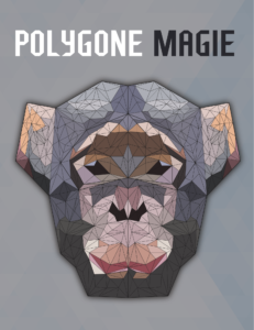 Polygone Magie: Das etwas andere Malbuch mit 50 tollen polygonen Tieren für Kinder ab 10+ Jahren zum Ausmalen und als Kopiervorlage für PädagogInnen.