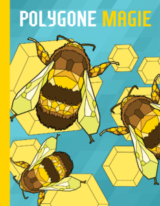 Polygone Magie: Das etwas andere Malbuch mit 50 einzigartigen polygonen Tieren für Kinder ab 8 Jahren zum Ausmalen und Entspannen.