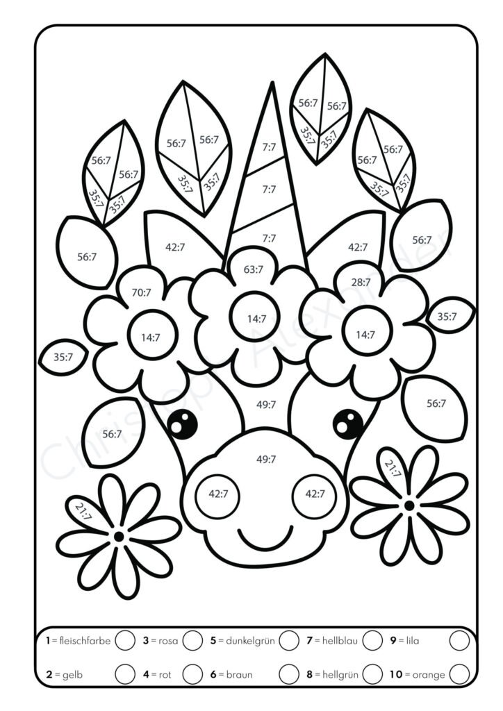 Malen nach Zahlen: Das kleine Einmaleins mit tollen Tiermotiven trainieren. (Rechenfreude, Band 5)
