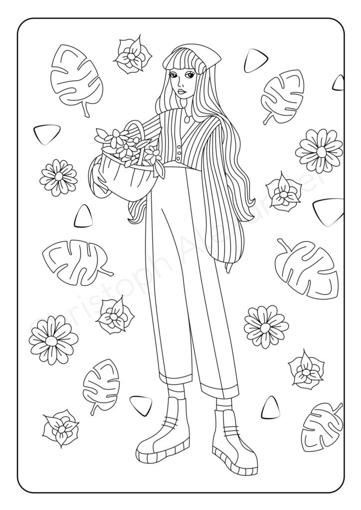 Einzigartig: Wenn der Buntstift auf den Catwalk trifft. Das kreative Malbuch mit 50 wunderschönen Illustrationen für modeverrückte Teens.