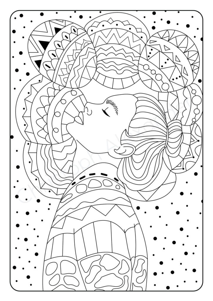 Tagträumerin: Ein Entspannungs-Malbuch für Mädchen und Teenagerinnen mit 50 tollen Motiven zum Ausmalen!