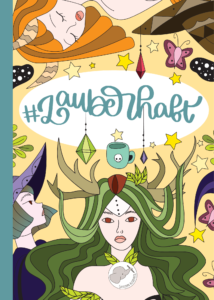 #Zauberhaft: Das verzauberte Entspannungs-Malbuch für Mädchen und Teenagerinnen mit 50 einzigartigen Motiven.