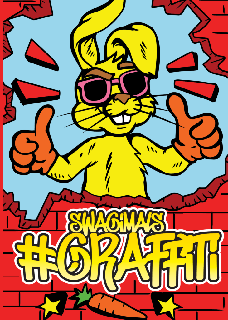 #Graffiti: Das super coole Malbuch mit 50 "Swagimals" für Kinder ab 8 Jahren