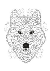 Zirkuläre Magie: Das etwas andere Malbuch mit 50 Tiergesichtern im einzigartigen zirkulären Stil. (Zirkuläre Kunst, Band 1)