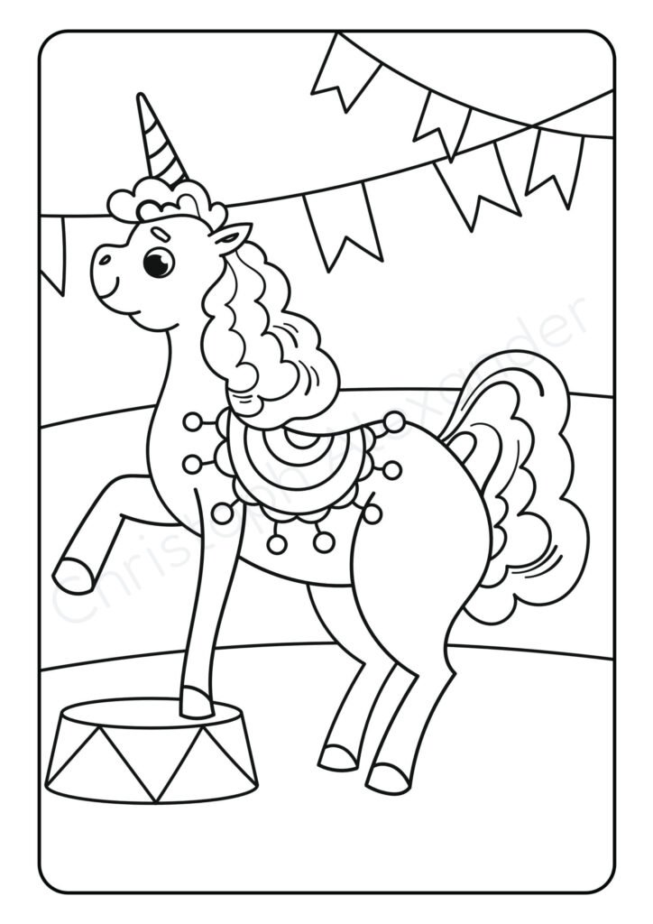 Mein schönstes Malbuch: 50 wunderschöne Einhorn-Motive zum Ausmalen und Entspannen für Kinder ab 3 Jahren.