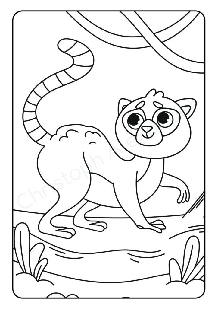 Mein schönstes Malbuch: 50 wunderschöne Tier-Motive zum Ausmalen für Kinder ab 4 Jahren.
