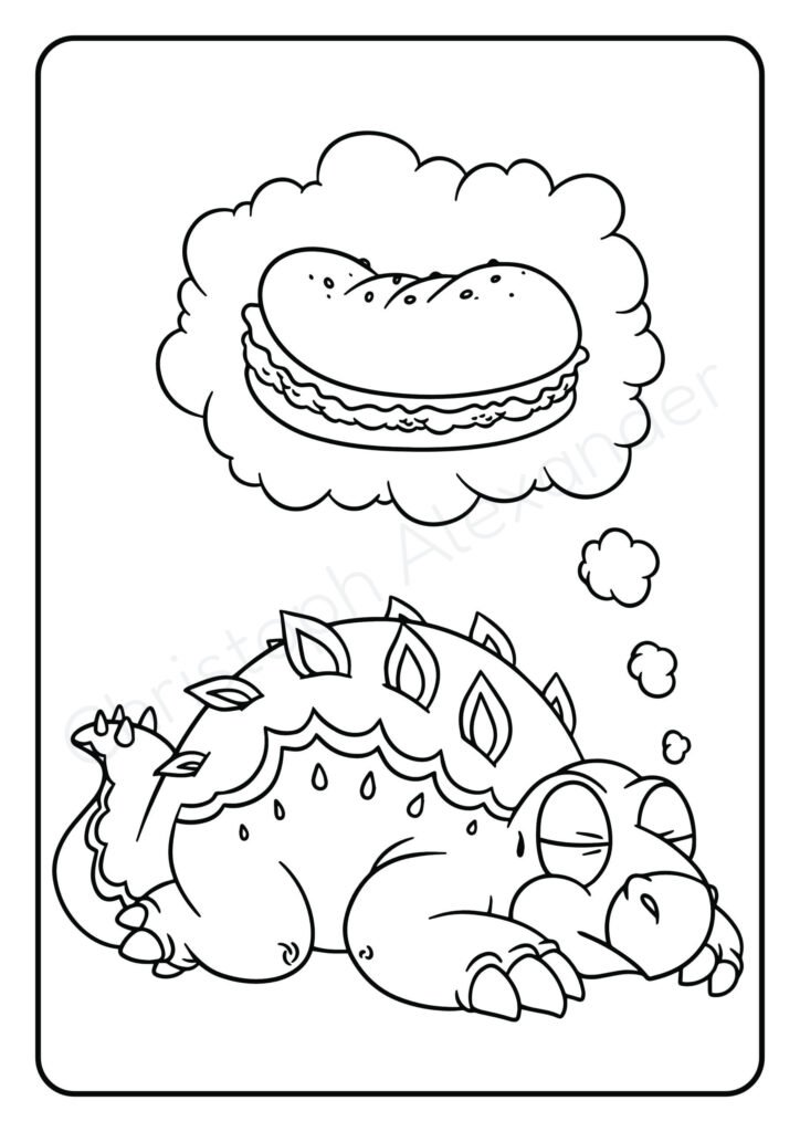 Mein super lustiges Dino Malbuch: 50 super lustige Dinos zum Ausmalen für Kinder ab 4 Jahren! Als Kopiervorlage für PädagogInnen geeignet! (Super lustiges Malen, Band 1)