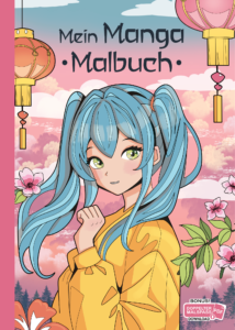 Mein Manga Malbuch: Ein Malbuch für Mädchen ab 8 Jahren mit 50 Manga-Motiven zum Ausmalen und Entspannen.