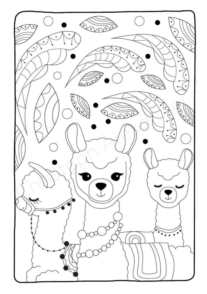 Lamagisch!: 50 lamagische Ausmalbilder – von Illustrator:innen erstellt, einseitig gedruckt & mit PDF-Bonus für endlosen Malspaß